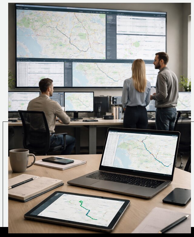 Трекинг грузов и Fleet Management, мониторинг автопарка в Северодвинске