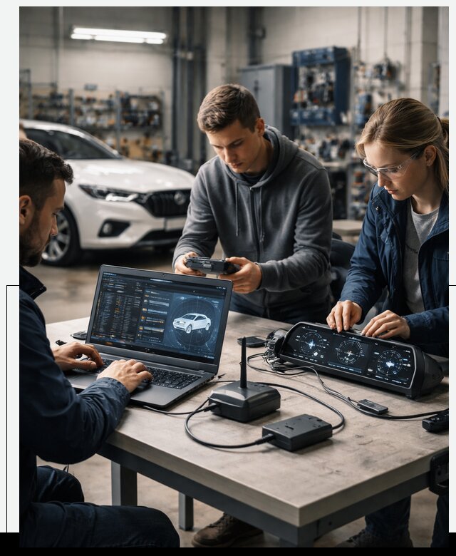 Разработка Connected Car и ПО для автопрома в Северодвинске