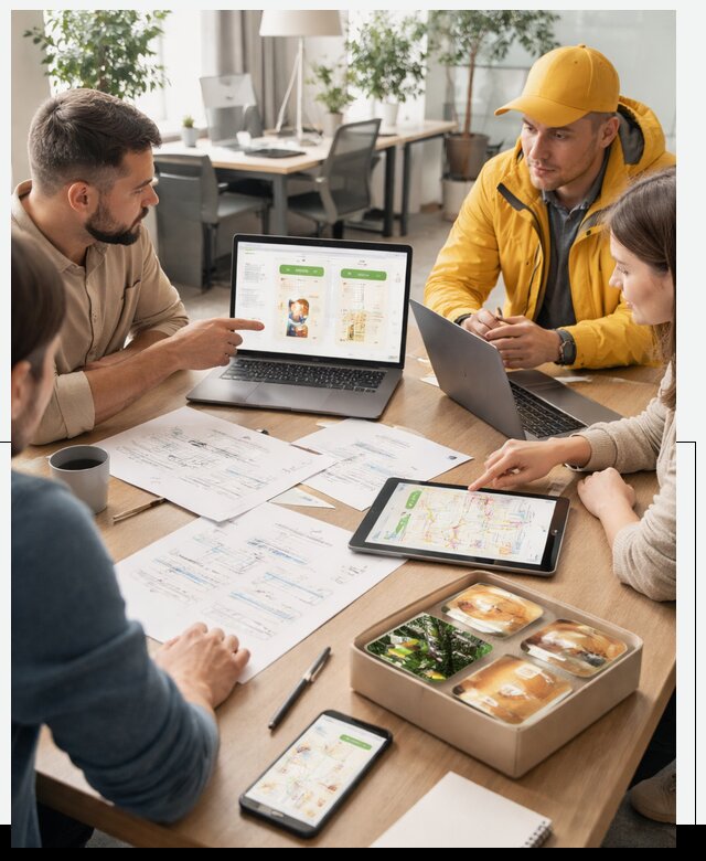 Разработка агрегатора доставки еды в Северодвинске от 15182 р., АвикейСвр